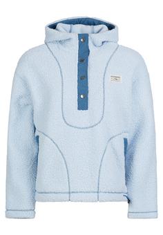 FUNDANGO Juniper Pile Jacket Fleecejacke Damen vintage blue