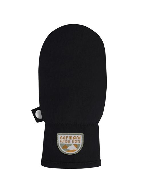 Rückansicht von normani Outdoor Sports Wäldi Handschuhe Schwarz