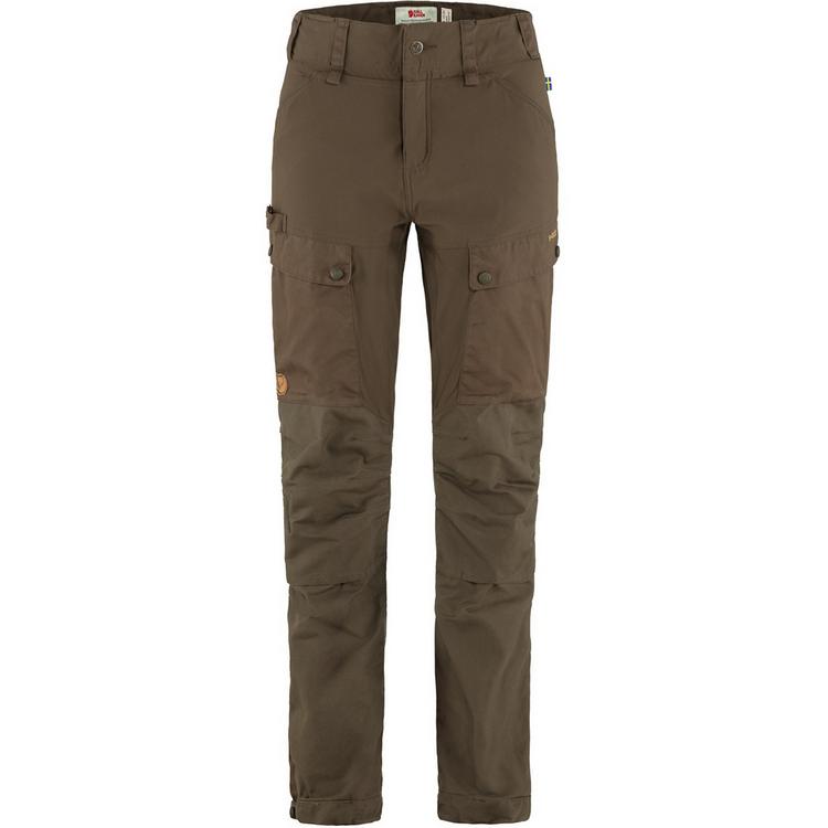 FJ&Auml;LLR&Auml;VEN FJ&Auml;LLR&Auml;VEN Forest Hybrid Trekkinghose Damen - Dunkeloliv - 0 | SportScheck