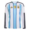 adidas Lang&auml;rmeliges Heimtrikot Argentina 26 Trikot Herren - White / Icey Blue / Light Blue