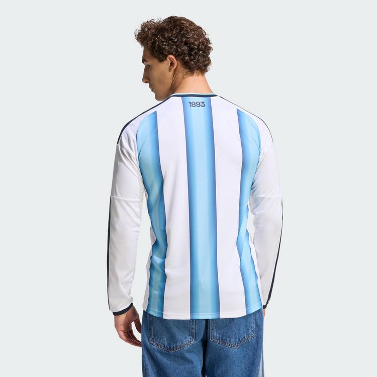 adidas adidas Lang&auml;rmeliges Heimtrikot Argentina 26 Trikot Herren - White / Icey Blue / Light Blue - 2 | SportScheck
