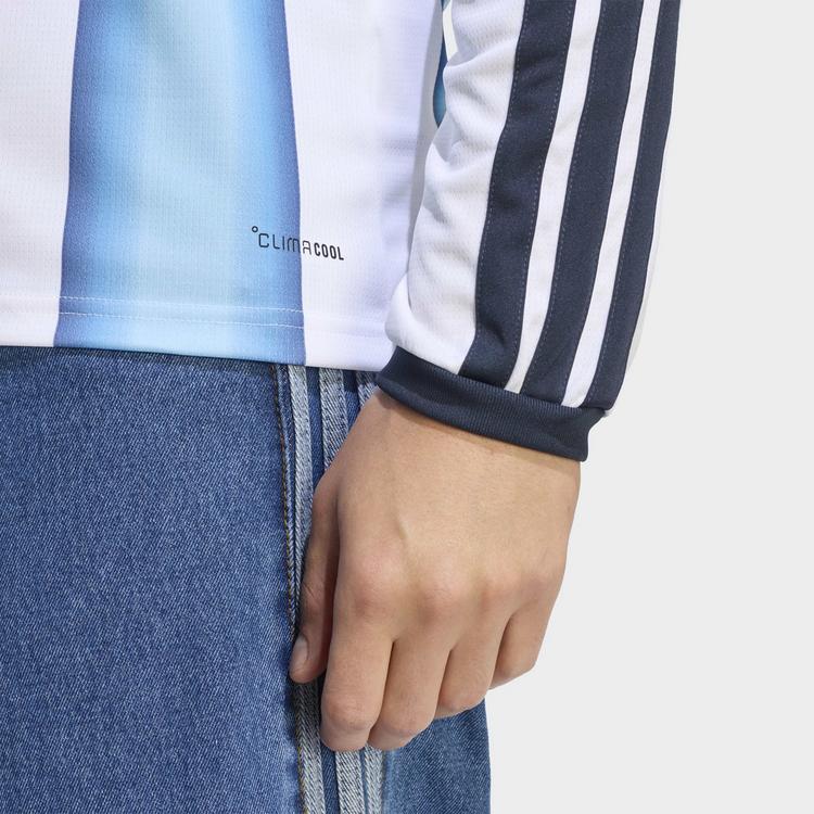 adidas adidas Lang&auml;rmeliges Heimtrikot Argentina 26 Trikot Herren - White / Icey Blue / Light Blue - 3 | SportScheck