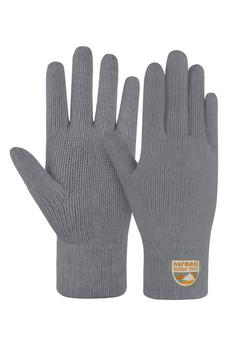 Rückansicht von normani Outdoor Sports Berlingen Outdoorhandschuhe Grau