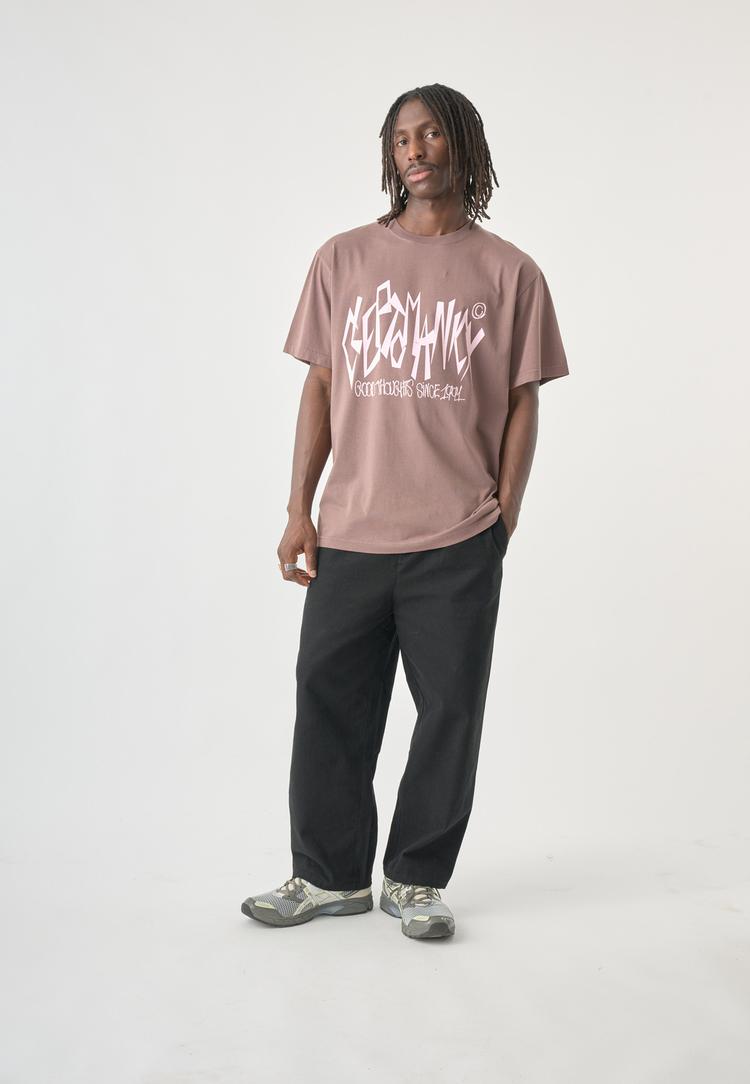 Cleptomanicx Cleptomanicx Printshirt Herren - Peppercorn - 0 | SportScheck