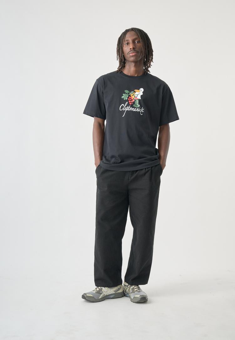 Cleptomanicx Cleptomanicx Printshirt Herren - Black - 0 | SportScheck