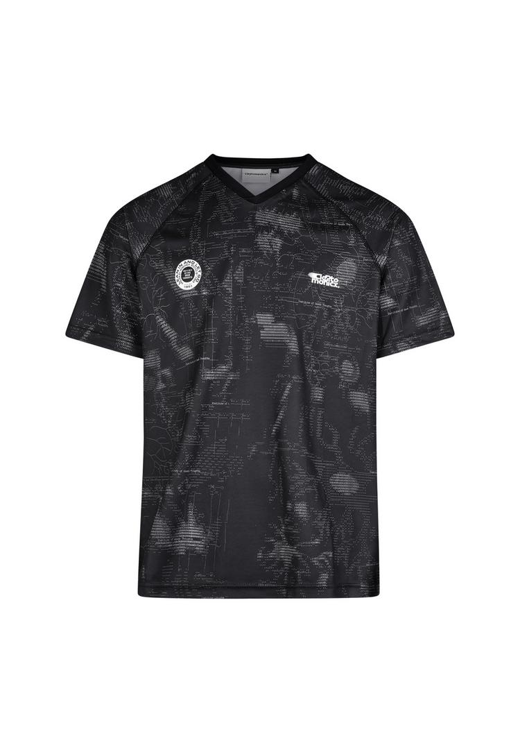 Cleptomanicx Cleptomanicx Printshirt Herren - Black - 0 | SportScheck