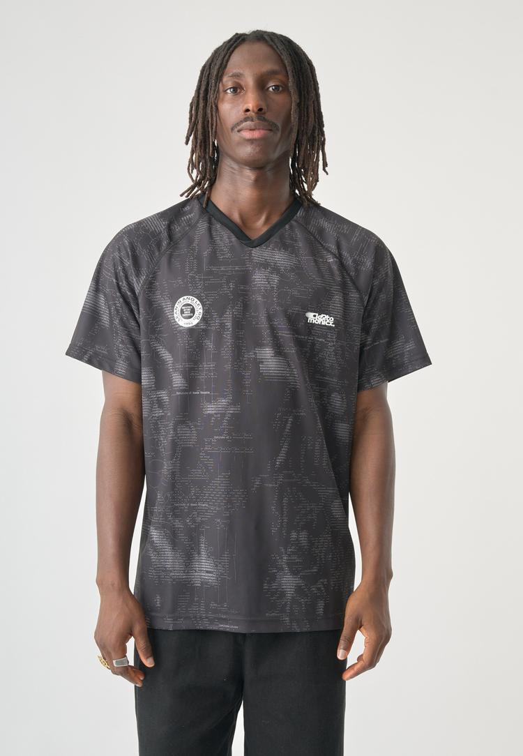 Cleptomanicx Cleptomanicx Printshirt Herren - Black - 1 | SportScheck