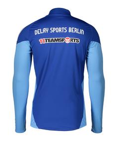 Rückansicht von adidas Delay Sports Sweatshirt Sweatshirt blau