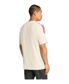 Rückansicht von adidas FC Liverpool Tiro Cotton T-Shirt Weiß Fanshirt Herren weiss