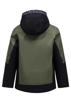 Rückansicht von Peak Performance Skijacke olive