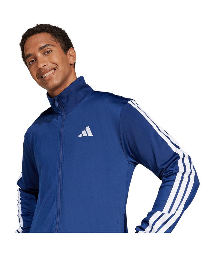 adidas adidas 3 Stripes Trainingsjacke Trainingsjacke Herren - blau - 0 | SportScheck
