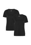 DANISH ENDURANCE Premium Merino T-Shirt Damen - schwarz