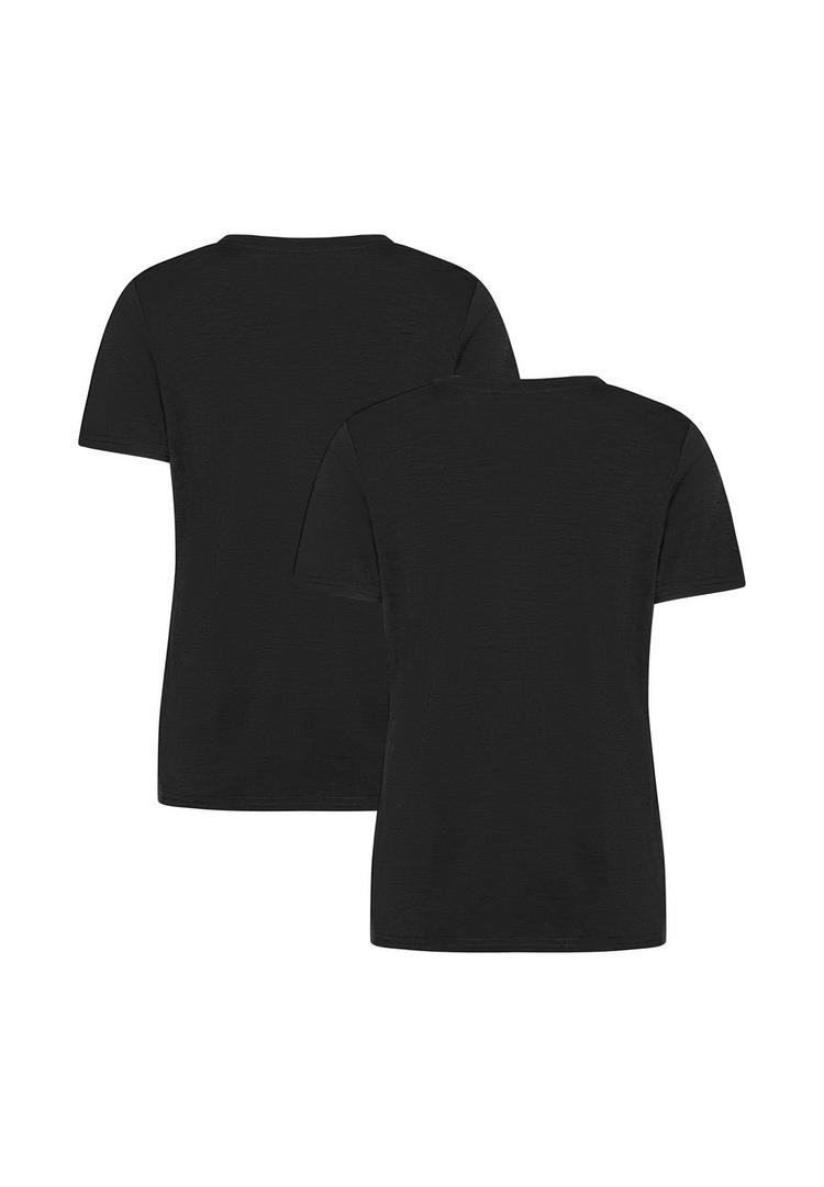 DANISH ENDURANCE DANISH ENDURANCE Premium Merino T-Shirt Damen - schwarz - 0 | SportScheck