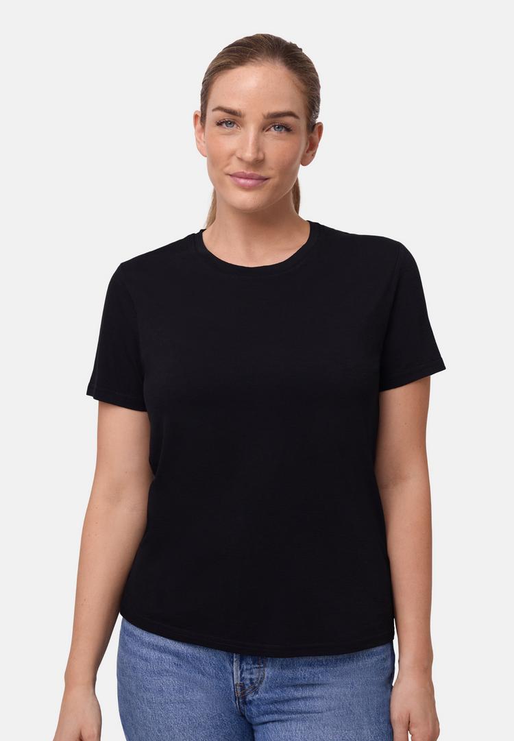 DANISH ENDURANCE DANISH ENDURANCE Premium Merino T-Shirt Damen - schwarz - 0 | SportScheck