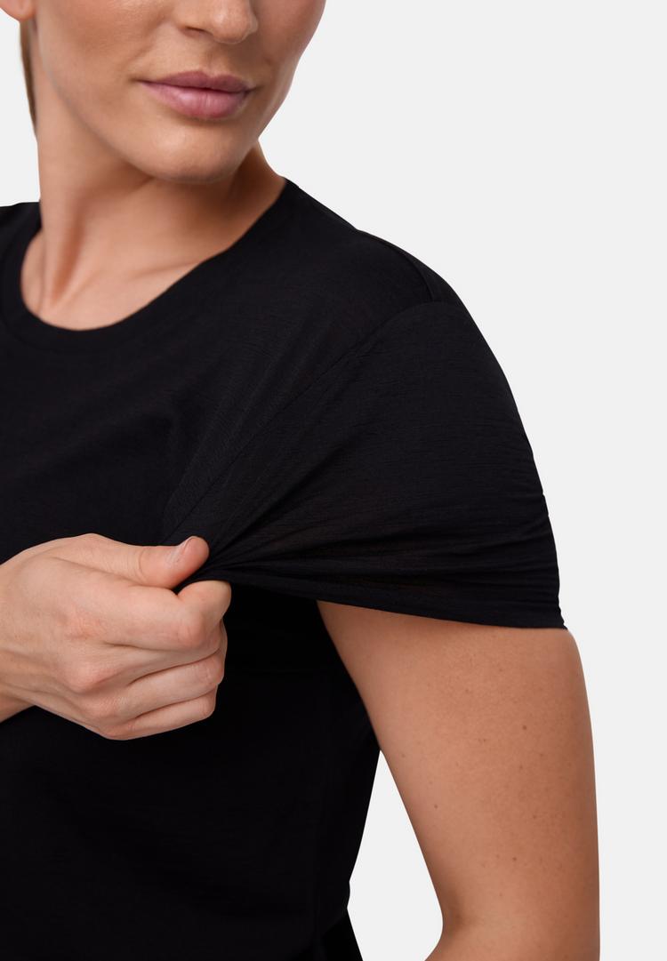 DANISH ENDURANCE DANISH ENDURANCE Premium Merino T-Shirt Damen - schwarz - 2 | SportScheck