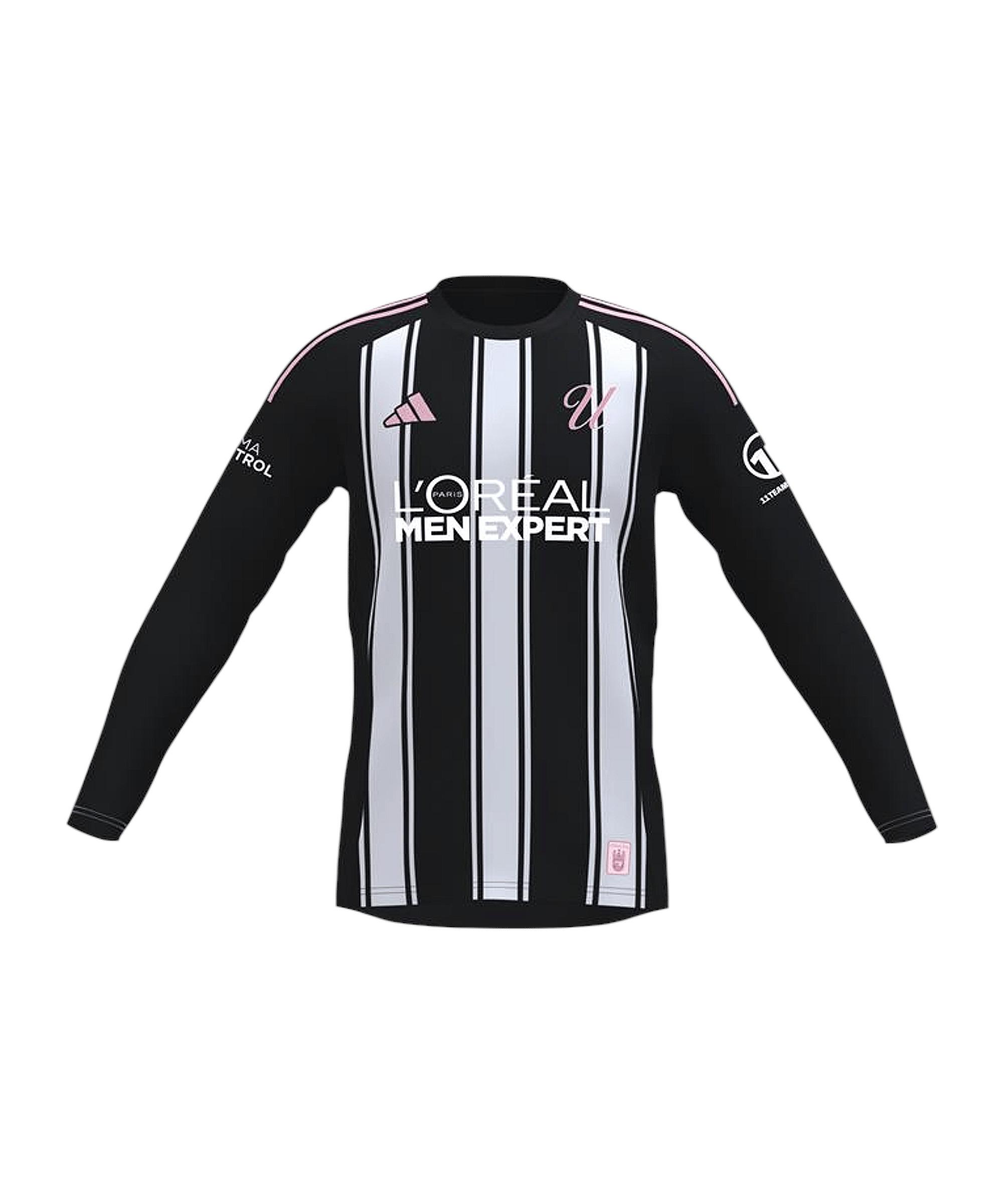 adidas Berlin Underdogs Trikot Away 2025/2026 Trikot Herren - schwarz