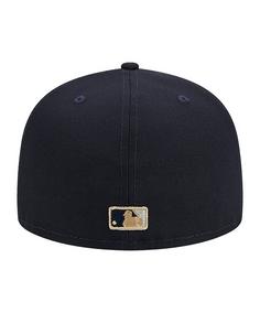 Rückansicht von New Era New York Yankees 59Fifty Cap Cap blau