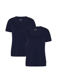 DANISH ENDURANCE Premium Merino T-Shirt Damen - dark navy