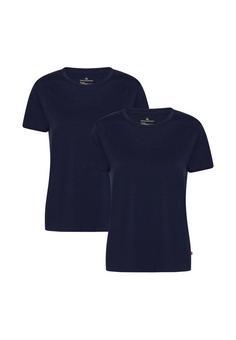 DANISH ENDURANCE Premium Merino T-Shirt Damen dark navy