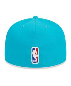Rückansicht von New Era NBA Brooklyn Nets 2023-2024 59Fifty Cap Cap blau