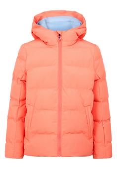 Ziener AMANI-Z Skijacke Kinder vibrant peach