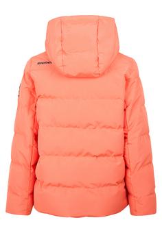 Rückansicht von Ziener AMANI-Z Skijacke Kinder vibrant peach