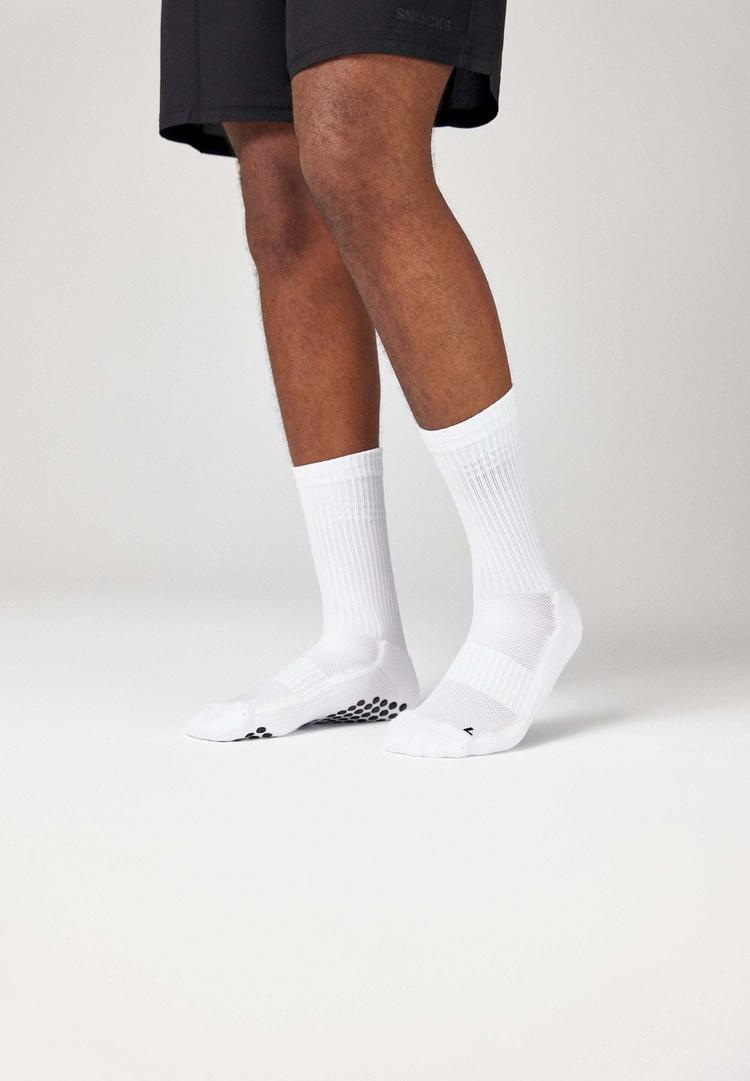 Snocks Snocks Fu&szlig;ball Socken mit ABS Socken - Wei&szlig; - 0 | SportScheck