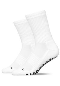 Snocks Fu&szlig;ball Socken mit ABS Socken - Wei&szlig;