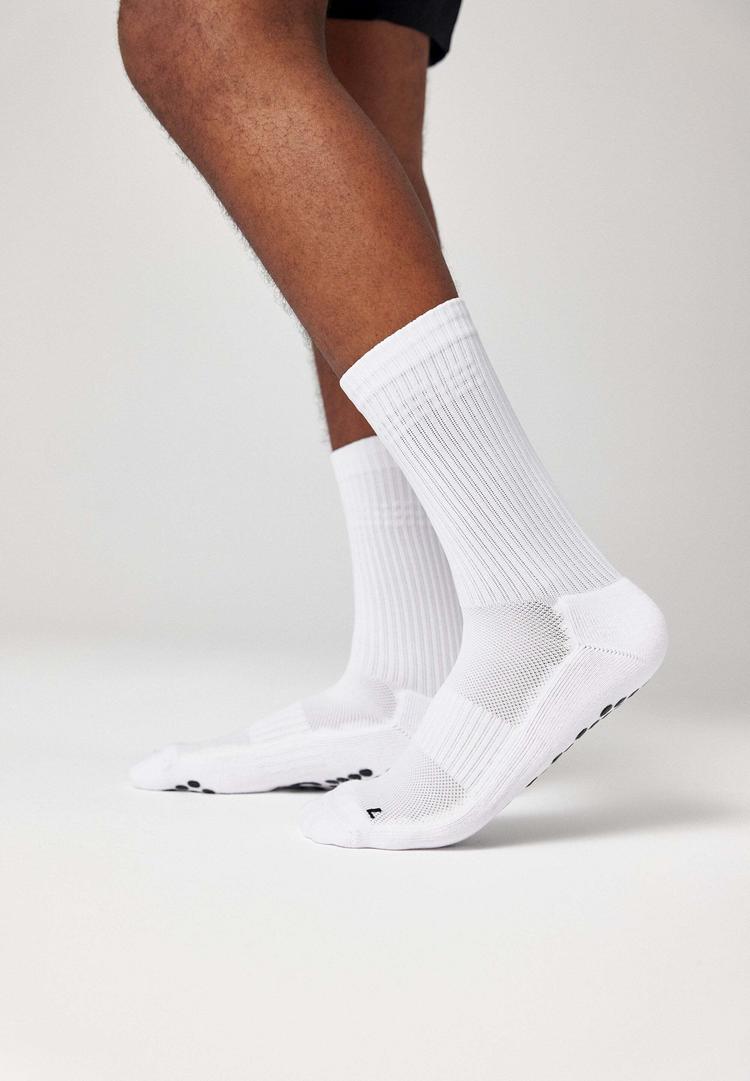 Snocks Snocks Fu&szlig;ball Socken mit ABS Socken - Wei&szlig; - 1 | SportScheck