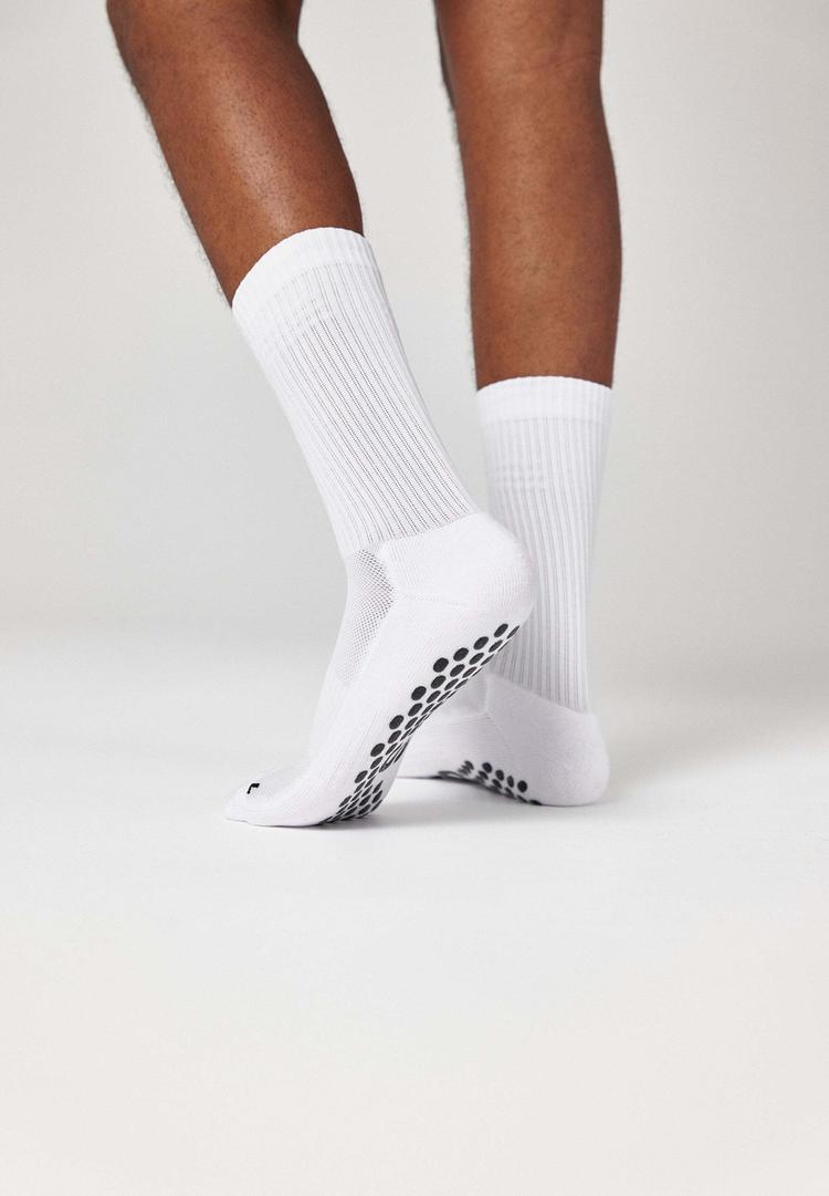 Snocks Snocks Fu&szlig;ball Socken mit ABS Socken - Wei&szlig; - 2 | SportScheck