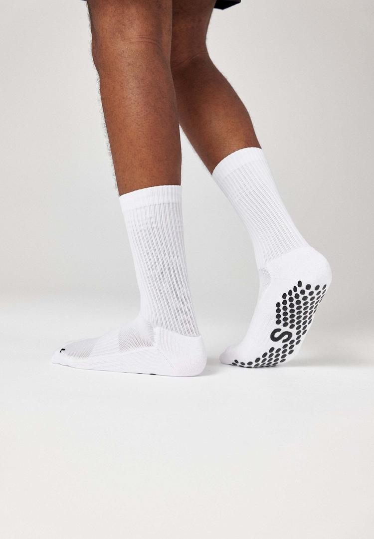 Snocks Snocks Fu&szlig;ball Socken mit ABS Socken - Wei&szlig; - 3 | SportScheck