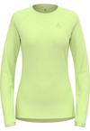 Odlo Laufshirt Damen - shadow lime melange(40451)