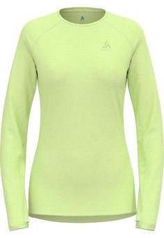 Odlo Laufshirt Damen shadow lime melange(40451)