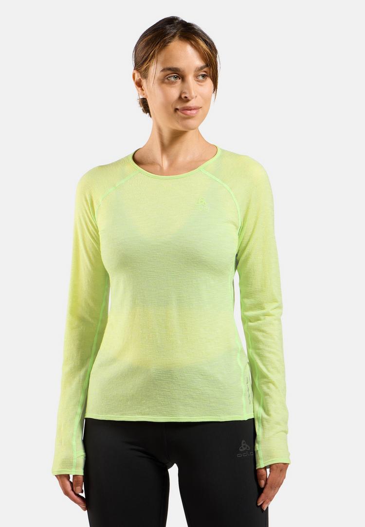 Odlo Odlo Laufshirt Damen - shadow lime melange(40451) - 0 | SportScheck