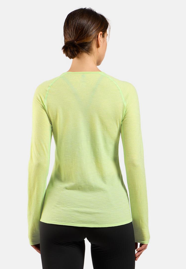 Odlo Odlo Laufshirt Damen - shadow lime melange(40451) - 1 | SportScheck