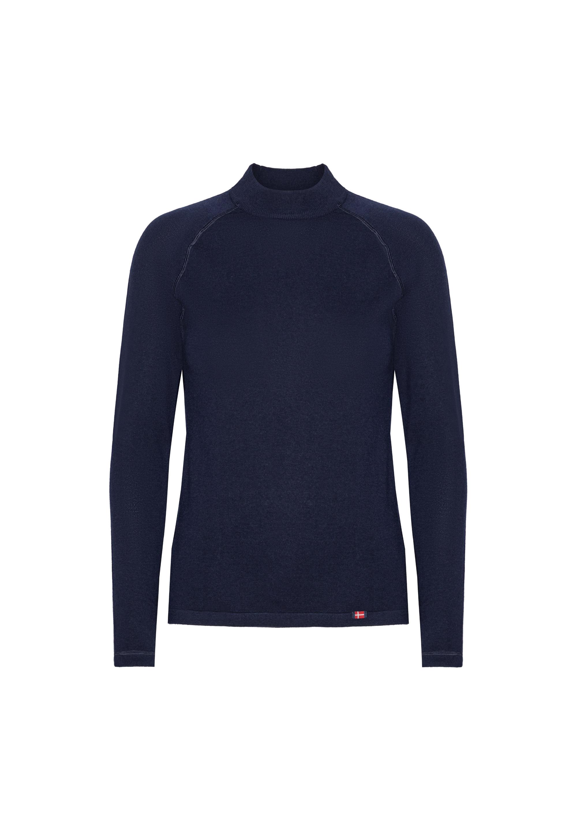 DANISH ENDURANCE Extreme Merino LS Langarmshirt Damen - dark navy