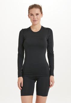 Rückansicht von Endurance Power V2 Langarmshirt Damen 1001 Black