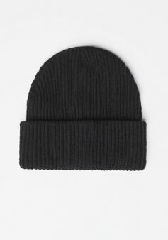 Rückansicht von Chiemsee Mütze Beanie 19-3911 Black Beauty