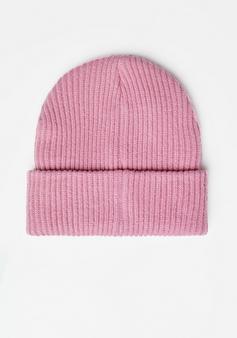Rückansicht von Chiemsee Mütze Beanie 17-2120 Chateau Rose