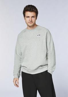 Rückansicht von Chiemsee Sweatshirt Sweatshirt Herren 17-4402M Neutral Gray Melange