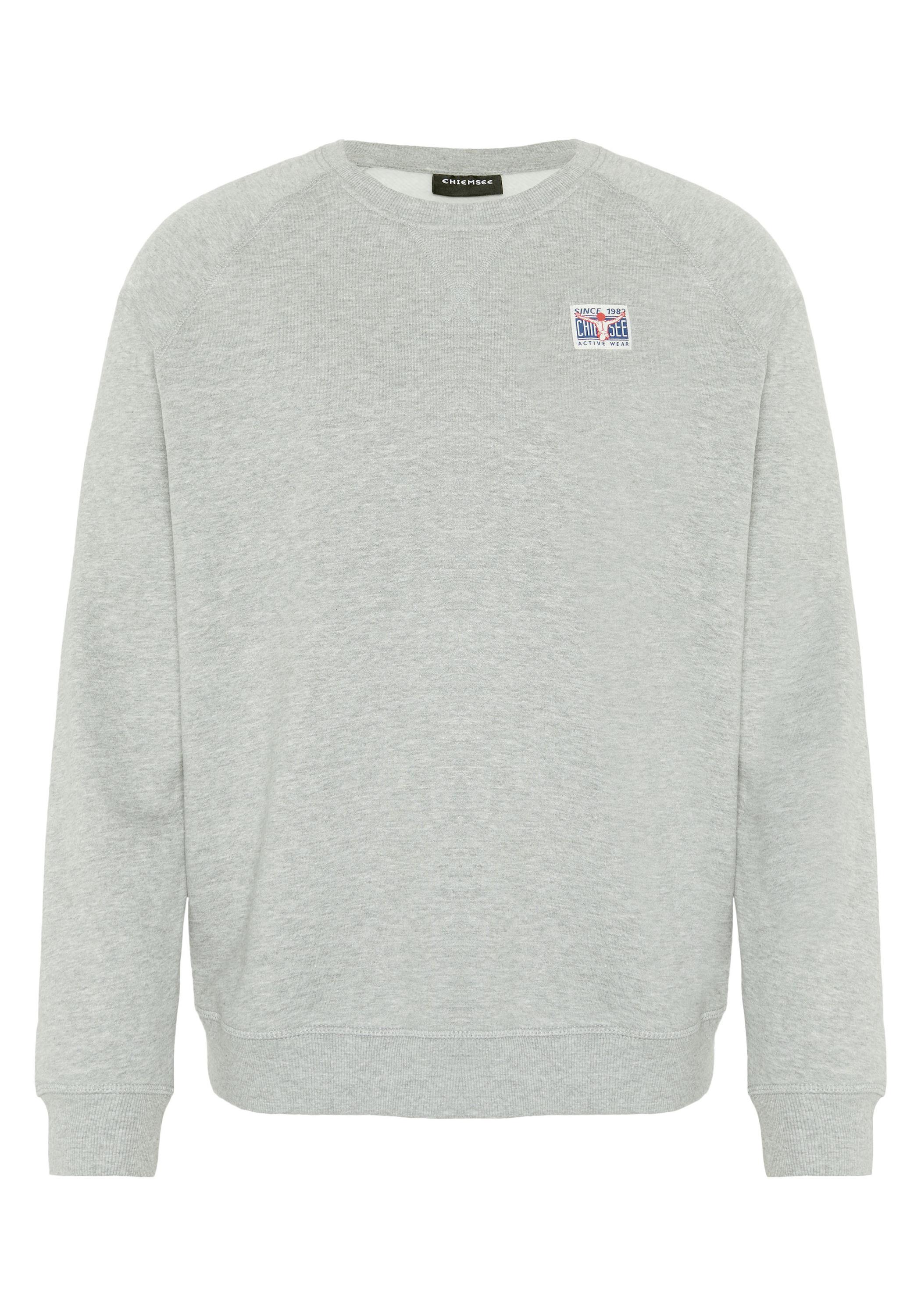 Chiemsee Sweatshirt Sweatshirt Herren - 17-4402M Neutral Gray Melange