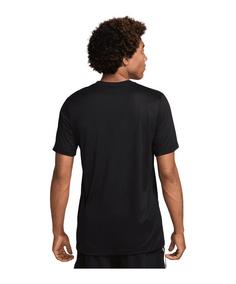 Rückansicht von Nike Icon T-Shirt T-Shirt Herren schwarz