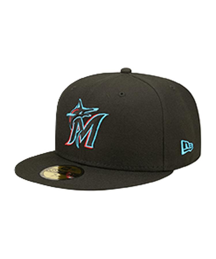 New Era New Era Miami Marlins On-Field 59Fifty Cap Cap - schwarz - 0 | SportScheck