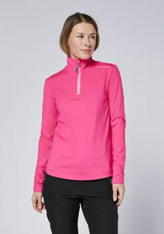 Rückansicht von Chiemsee Fleecepullover Fleecepullover Damen 18-2143 Beetroot Purple