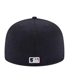 Rückansicht von New Era Detroit Tigers Clubhouse 59Fifty Cap Cap blau
