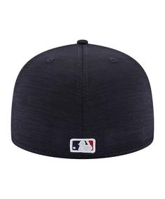 Rückansicht von New Era Cleveland Guardians 59Fifty Cap Cap blau