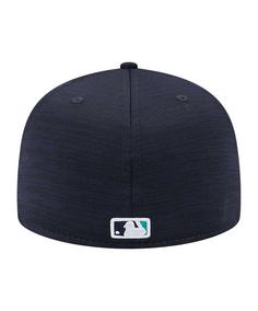 Rückansicht von New Era Seattle Mariners 59Fifty Cap Cap blau