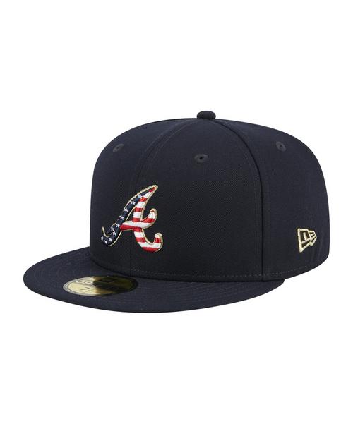 New Era Atlbraves 4Th July 59Fifty Cap Cap