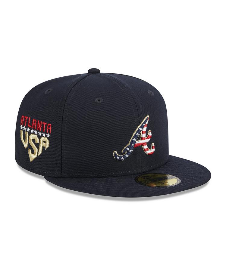 New Era New Era Atlbraves 4Th July 59Fifty Cap Cap - blau - 3 | SportScheck