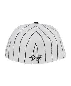 Rückansicht von New Era X 1993 Pinstripe 59Fifty Cap Weiß Cap weiss